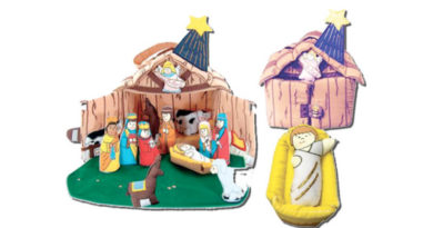 Children's nativity set